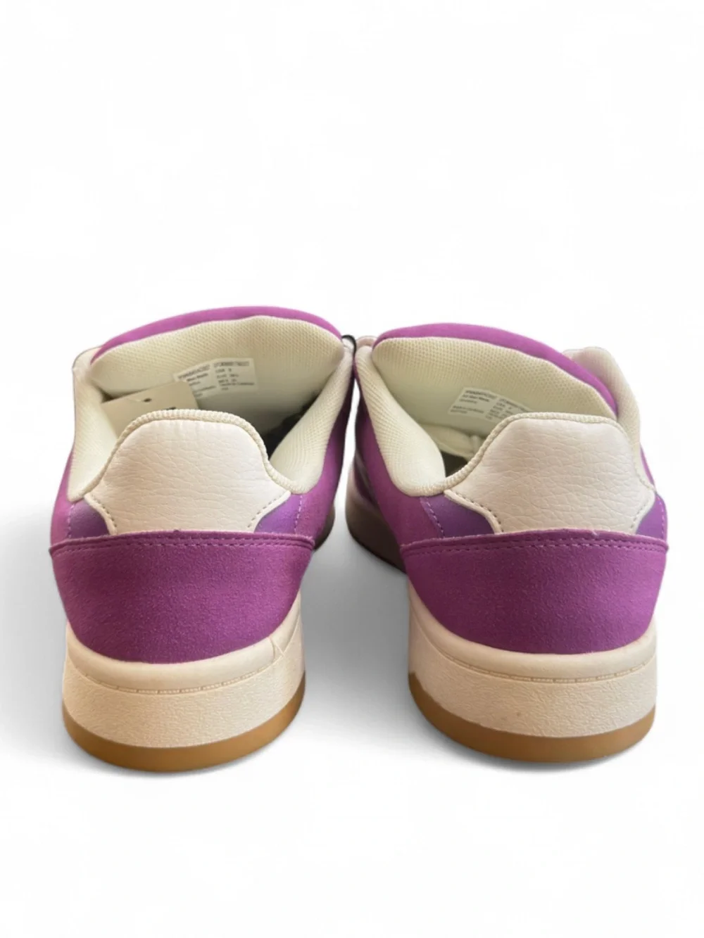 Y2K Purple/White Low-Top Chunky Skate Shoes Size US 9.5 Women’s/ EU 41.5 (NWT)